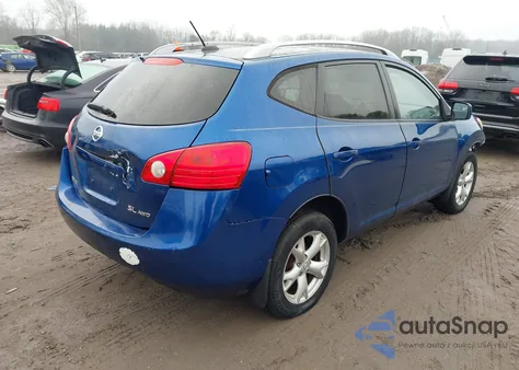 2008 Nissan Rogue Sl из США, поврежденный, VIN JN8AS58VX8W143790
